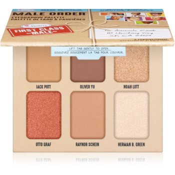 theBalm Male Order® First Class Male paletă cu farduri de ochi - imagine 2
